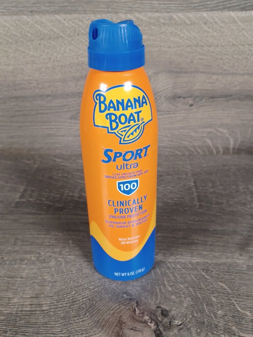 New Banana Boat Sport Ultra SPF 100 Sunscreen Spray 6oz Exp. 03/26